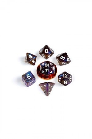 FanRoll Mini Dice Set Stardust Galaxy (7)