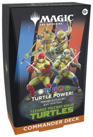 Magic the Gathering Teenage Mutant Ninja Turtles Commander Deck