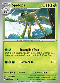 Paldea Evolved 18/193 Spidops