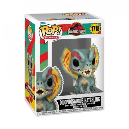 Jurassic Park Hatchling POP! Movies Dilophosaurus Vinyl figure 1718- Forventet Mars