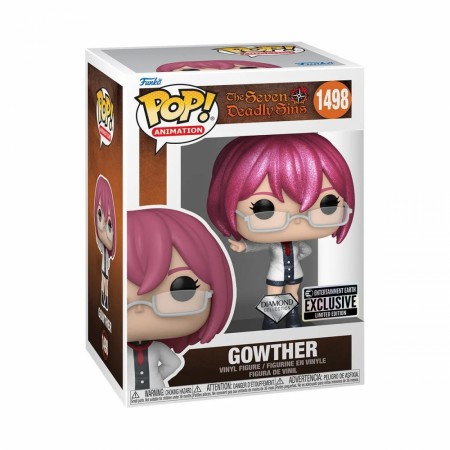 Seven Deadly Sins Gowther Diamond Glitter Funko Pop! Vinyl Figure 1498 - Entertainment Earth Exclusive