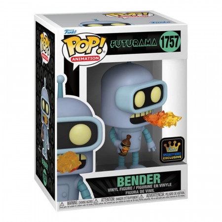 Futurama POP! TV Bender Vinyl Figure 1757 - Mulighet for chase