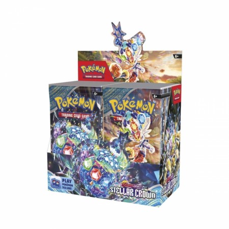 Pokemon Stellar Crown Booster Display - På lager