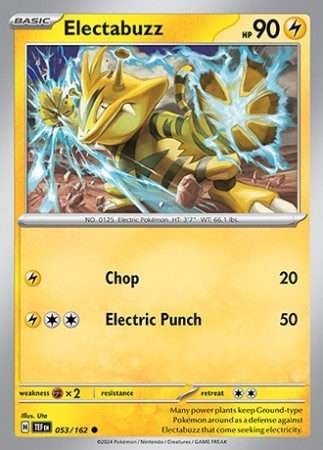 Temporal Forces 53/162 Electabuzz