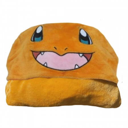 Pokemon Coral Hoodie Pledd Charmander Edition