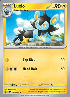 Paldea Evolved 70/193 Luxio