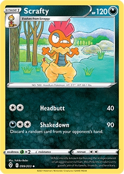 Evolving Skies 99/203 Scrafty