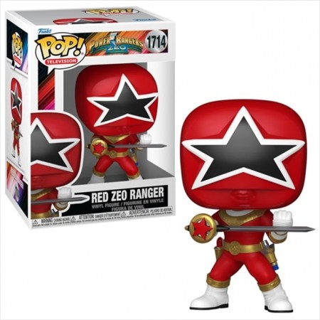Power Rangers Generations (Tommy) POP! Movies Zeo - Red Ranger Vinyl Figure 1714