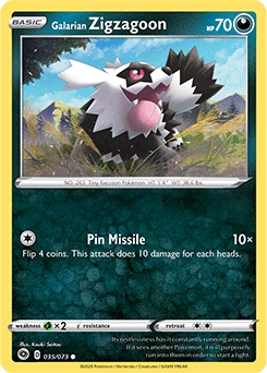 Champion's Path 35/73 Galarian Zigzagoon