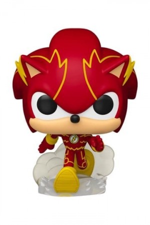 DC x Sonic the Hedgehog POP! Heroes Vinyl Figure Sonic as The Flash 9 cm 593