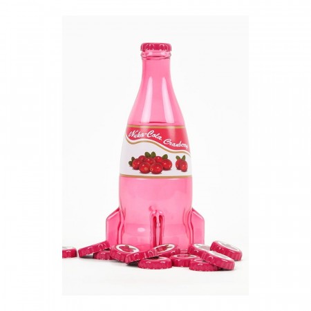 Fallout Bottle Series Glass flaske & Cap Nuka Cola Cranberry