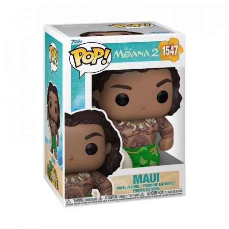 Moana 2 POP! & Buddy Maui with Fish Hook Vinyl figure 1547 - Forventet Mai