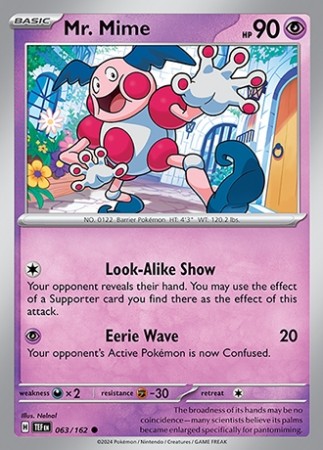Temporal Forces 63/162 Mr/162 Mime