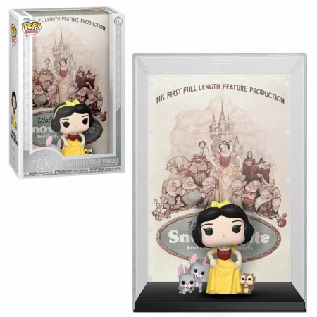 Disney 100 Snow White & Woodland Creatures Pop! Movie Poster with Case 09