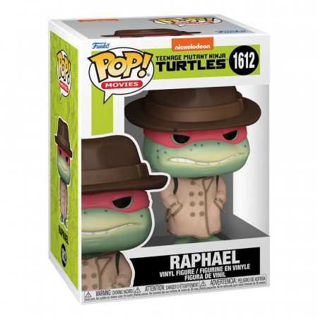 Teenage Mutant Ninja Turtles POP! Movies Raphael w/Coat & Hat Vinyl Figure 1612