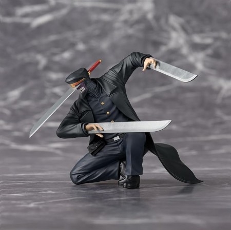 Chainsaw man Samurai Sword PM Perching PVC statue