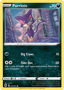 Champion's Path 39/73 Purrloin - Reverse Holo