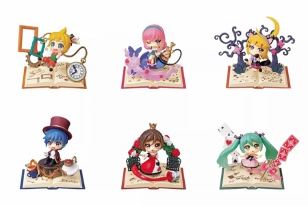 Hatsune Miku Mini Figures 6 cm Secret Wonderland Collection