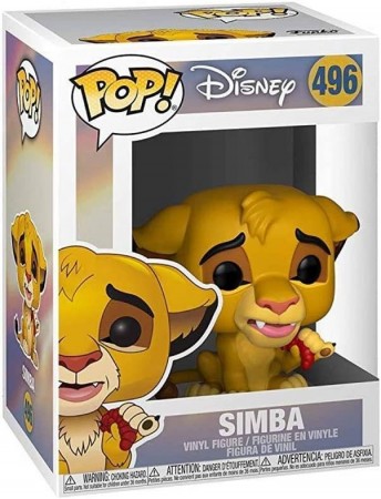 The Lion King POP! Disney Vinyl Figure Simba 9 cm 496