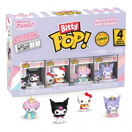 Hello Kitty and Friends Bitty POP! Vinyl Figure 4-Pack Series 2 2 cm
