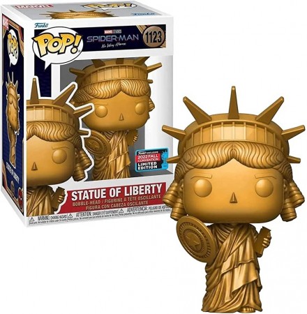 Funko! POP Fall Convention Excl Marvel Spider-Man Statue of Liberty 1123