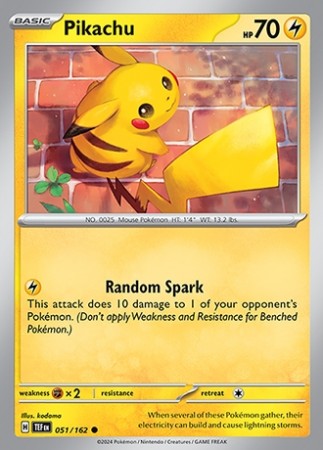 Temporal Forces 51/162 Pikachu