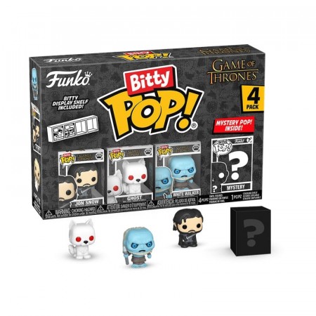 Game of Thrones Bitty POP! Vinyl Figure 4-Pack Jon Snow 2,5 cmy - Forventet Tidlig Januar