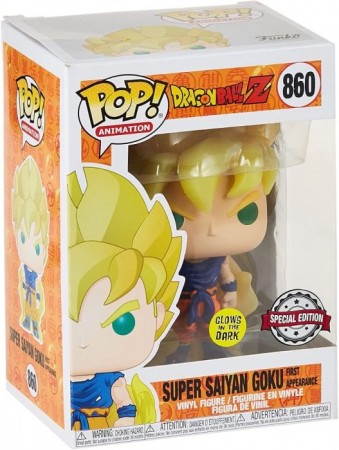 Dragon Ball Z POP! Animation SS Goku(GW) Vinyl figure 860