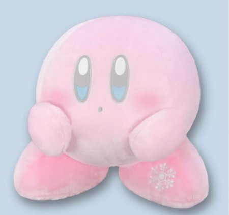 Kirby Plush Figure Snow Ver. 30 cm