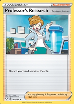 Shining fates 60/72 Professor’s Research (Professor Juniper) - Rare