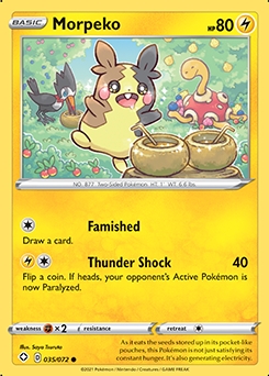 Shining fates 35/72 Morpeko