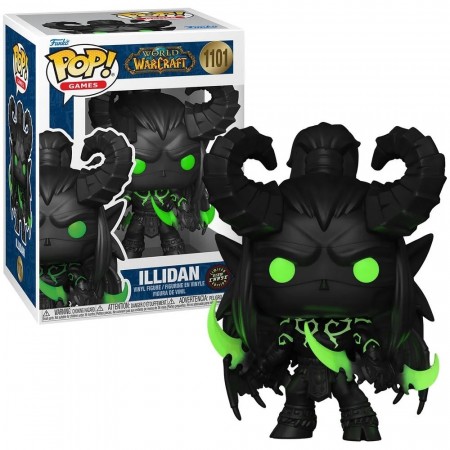 World of Warcraft POP! Games Illidan Vinyl Figure 1101 Chase