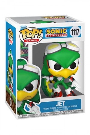 Sonic the Hedgehog POP! Games Vinyl Figure Jet the Hawk w/Board 1117