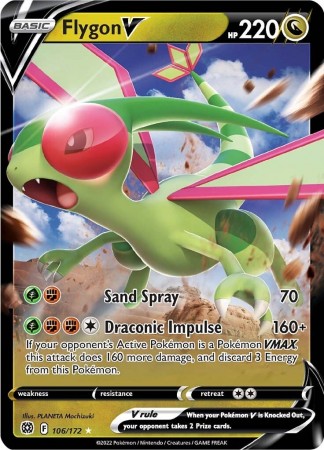 Brilliant Stars 106/172 Flygon V