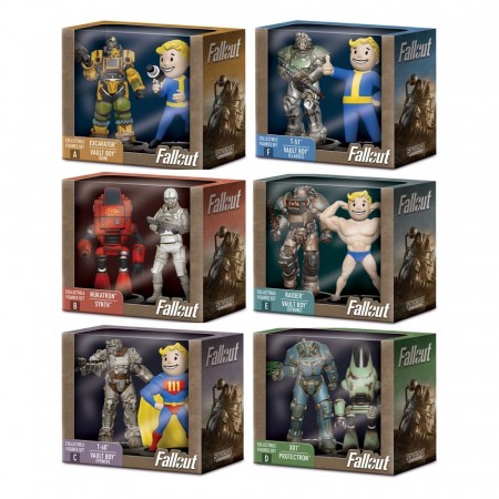 Fallout Mini Figures 2-Pack 7 cm - Forventet April