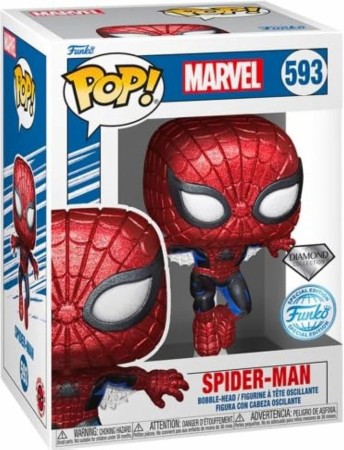 Marvel 80th Anniversary POP! Spider-Man(DGLT) Vinyl figure 593