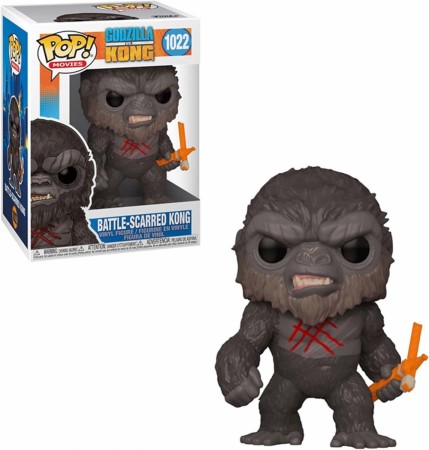 Godzilla Vs Kong POP! Movies Battle Worn Kong Vinyl Figure 1022
