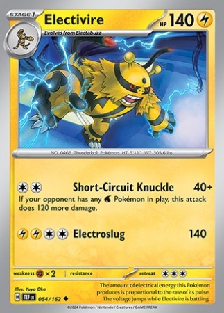 Temporal Forces 54/162 Electivire