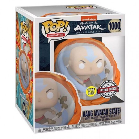 Avatar: The Last Airbender - Aang All Elements Exlusive - Glows in the dark - Vinyl figure 1000