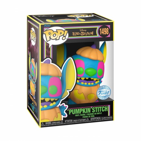 Lilo & Stitch POP! Disney Vinyl Figure Blacklight Pumpkin Stitch 1498