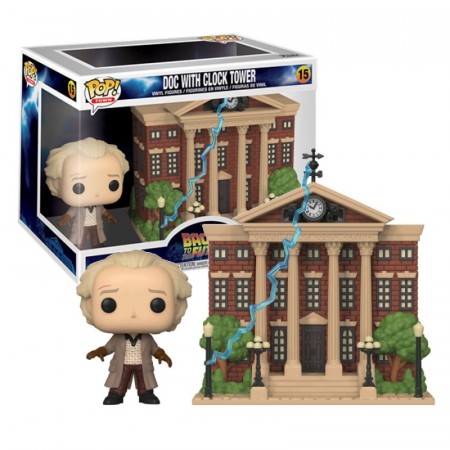 Funko Pop Doc with Clock Tower, Back To The future Vinyl figure 15