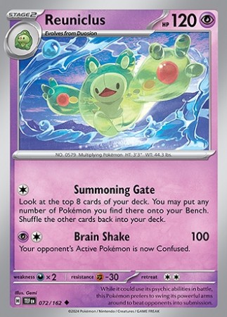 Temporal Forces 72/162 Reuniclus