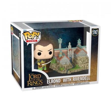 The Lord of the Rings POP! Town Elrond & Rivendell Vinyl figure 1747