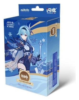 Genshin Impact Trading Card Game - Pre-Build Starter Deck 07 - Eula - Series 2 - Kinesisk