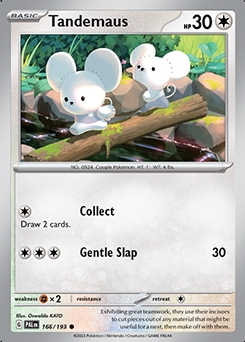 Paldea Evolved 166/193 Tandemaus - Reverse Holo