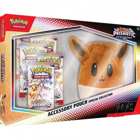 Pokemon Prismatic Evolutions Accessory Pouch Special Collection - Forventet Juni 2025, wave 2 - utsolgt