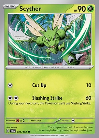Temporal Forces 1/162 Scyther