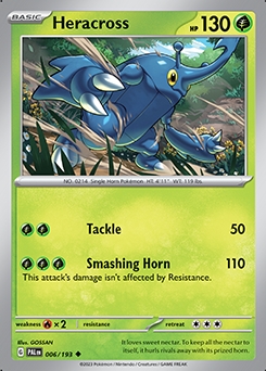 Paldea Evolved 6/193 Heracross