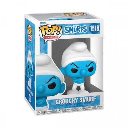 The Smurfs POP! TV Grouchy Smurf Vinyl Figure 1518