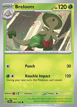 Temporal Forces 7/162 Breloom